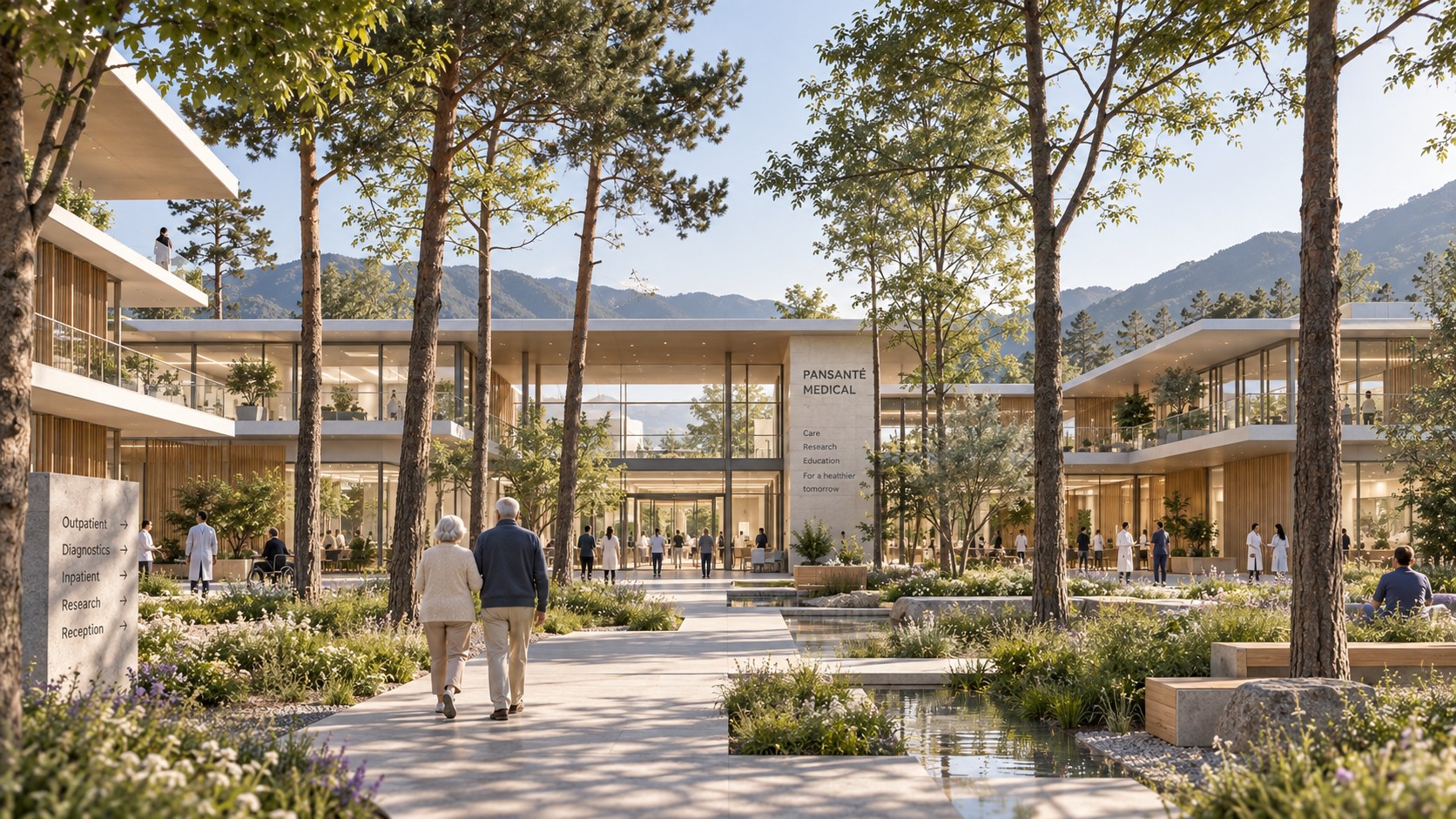 Habitat Pansanté · medical pavilion