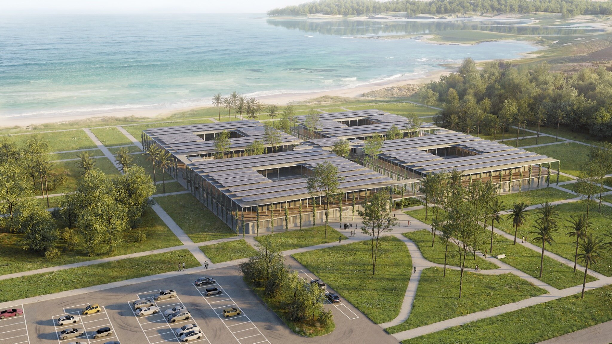 The Sustainable Hospital system in a temperate coastal setting